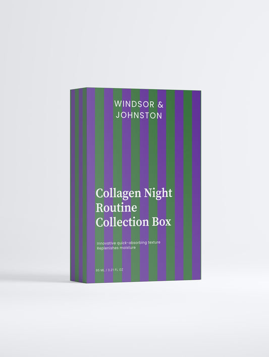 Coffret de collecte de routine de nuit au collagène (végétalien)